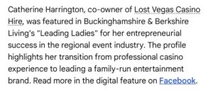 Leading ladies in business